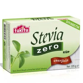 Takita 225 gr Stevia Zero Kahverengi Küp Tatlandırıcı