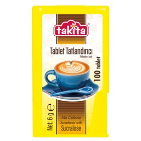 Takita Sukralozlu 100 Tablet Tatlandırıcı