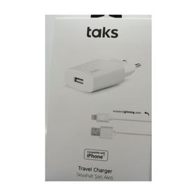Taks 5TS01LB 1.5 AMP IPhone Seyehat Şarj Aleti