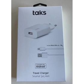 Taks 5TS01MB 1.5 AMP Micro Seyehat Şarj Aleti
