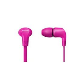 Taks WE01 Pembe Silikonlu Mikrofonlu Kulak İçi Kulaklık