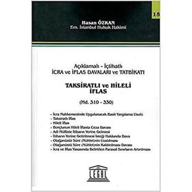 Taksiratlı ve Hileli İflas - Seri 15 - Hasan Özkan