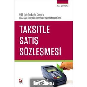 Taksitle Satış Sözleşmesi - Ayşe Gül Öksüz