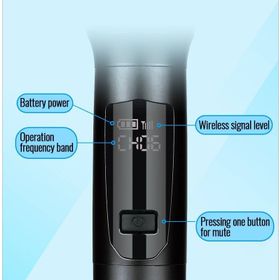 Takstar TS-K201 Portatif Taşınabilir Telsiz Kablosuz Mikrofon