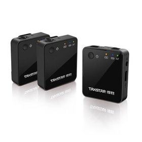 Takstar V1 Kablosuz Yaka Dual Type-1 Apple 2,4 Ghz Versiyon Video Mikrofonu