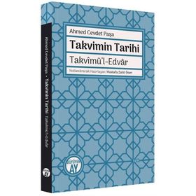 Takvimin Tarihi Ahmed Cevdet Paşa