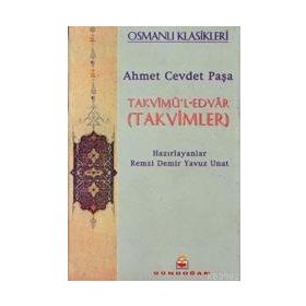 Takvimü’l-Edvar Takvimler - Ahmed Cevdet Paşa