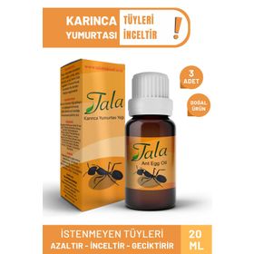 Tala Tüy Azaltıcı ve Tüy Geciktirici 3 Adet Karınca Yumurtası Yağı