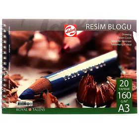 Talens 160 gr A3 20 Yaprak Spiralli Çizim Bloğu