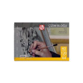 Talens 160 gr A4 40 Yaprak Spiralli Çizim Bloğu