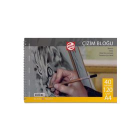 Talens 160 gr A4 40 Yaprak Spiralli Çizim Bloğu