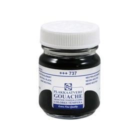 Talens 16ml 737 Neutral Black Guaj Boya