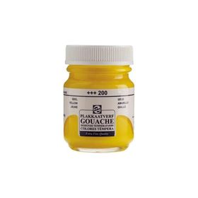 Talens 200 Yellow 16 ml Cam Şişe Guaj Boya