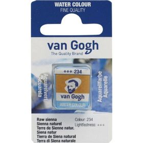 Talens 20862340 Van Gogh 1/2 Tablet 234 Raw Sienna Sulu Boya