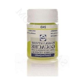 Talens 243 Greenish Yellow 16 ml Cam Şişe Guaj Boya