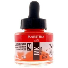 Talens 257 Reflex Orange 16 ml Cam Şişe Guaj Boya