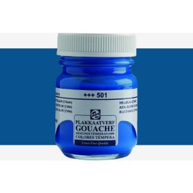 Talens 2805 N:501 Light Blue Cyan 50 ml Guaj Boya
