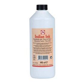 Talens 3598 490 ml Indian Ink Siyah Çini Mürekkebi