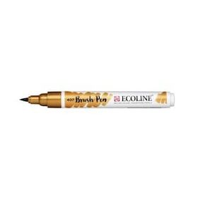 Talens 407 Brush Pen Deep Ochre Ecoline Suluboya