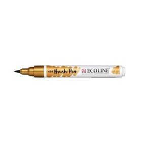Talens 407 Brush Pen Deep Ochre Ecoline Suluboya