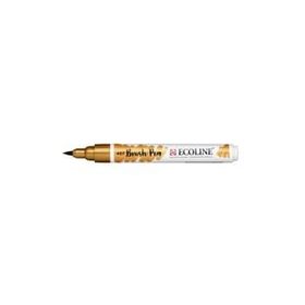 Talens 407 Brush Pen Deep Ochre Ecoline Suluboya