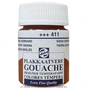 Talens 411 Burnt Sienna 16 ml Cam Şişe Guaj Boya