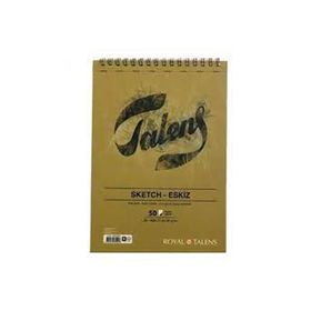 Talens 480501 A5 Spiralli 50 Sayfa Eskiz Defteri