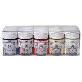 Talens 501 Light Blue Cyan 16 ml Cam Şişe Guaj Boya