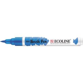 Talens 505 Ecoline Brush Pen Ultramarine Light Suluboya