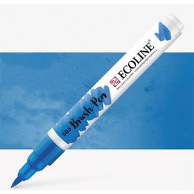 Talens 505 Ecoline Brush Pen Ultramarine Light Suluboya