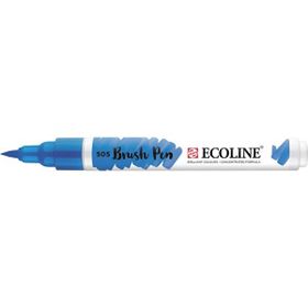 Talens 505 Ecoline Brush Pen Ultramarine Light Suluboya