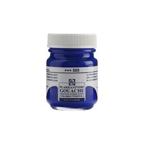 Talens 505 Ultramarine LT 16 ml Cam Şişe Guaj Boya