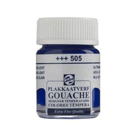 Talens 505 Ultramarine LT 16 ml Cam Şişe Guaj Boya
