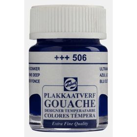 Talens 506 Ultramarine DP 16 ml Cam Şişe Guaj Boya