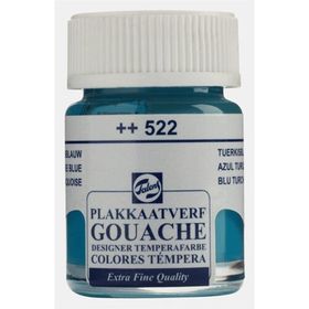 Talens 522 Turquoıse Blue 16 ml Cam Şişe Guaj Boya
