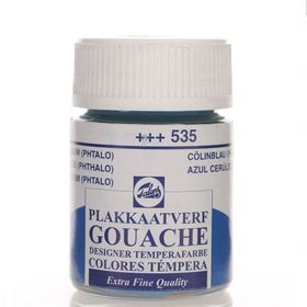 Talens 535 Cer Blue Phth 16 ml Cam Şişe Guaj Boya