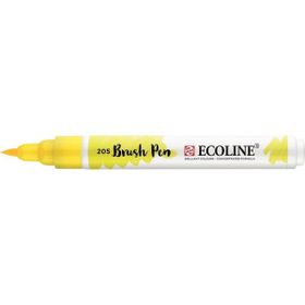 Talens 5685058 Ecoline Lemon Yellow Primary 205 Brush Pen