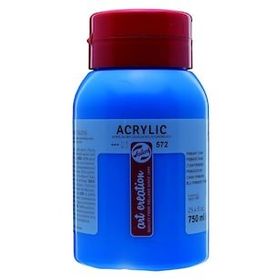 Talens 572 Primary Cyan 750 ml Akrilik Boya