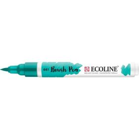 Talens 5724861 Ecoline Brush Pen Turquoise Green 661 Çizim Kalemi