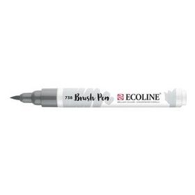 Talens 5725360 Ecoline Brush Pen Cold Grey Light 738 Çizim Kalemi