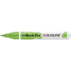 Talens 600 Brush Pen Green Ecoline Suluboya