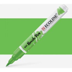 Talens 601 Brush Pen Light Green Ecoline Suluboya