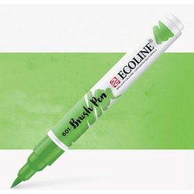 Talens 601 Brush Pen Light Green Ecoline Suluboya