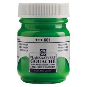 Talens 601 Light Green 10x16 ml Cam Şişe Guaj Boya