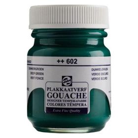 Talens 602 Deep Green 10x16 ml Cam Şişe Guaj Boya