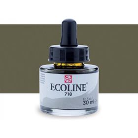 Talens 718 Ecoline 30 ML Warm Grey Sulu Boya Mürekkep