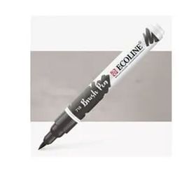 Talens 718 Ecoline Brush Pen Warm Grey Suluboya