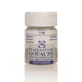 Talens 718 Warm Grey 16 ml Cam Şişe Guaj Boya