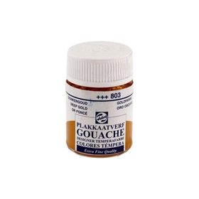 Talens 803 Deep Gold 16 ml Cam Şişe Guaj Boya