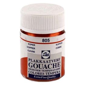 Talens 805 Copper 16 ml Cam Şişe Guaj Boya